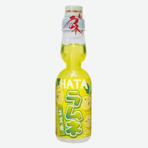 Напиток газированный Hatakosen Ramune со вкусом юдзу, 200 мл
