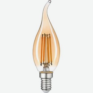 Лампа филаментная Thomson E14, свеча на ветру, 9Вт, TH-B2119, одна шт.