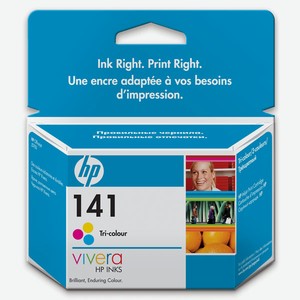 Картридж для струйного принтера HP 141 многоцветный CB337HE