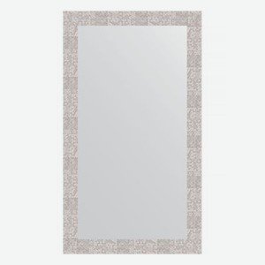 Зеркало в багетной раме Evoform соты алюминий 70 мм 66х116 см