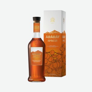Напиток спиртной Арарат Apricot на основе коньяка со вкусом абрикоса, 0.5л Армения