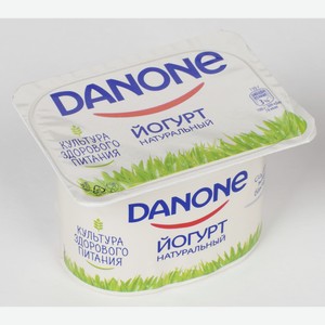 Йогурт Danone густой натуральный 3,3%, 110 г