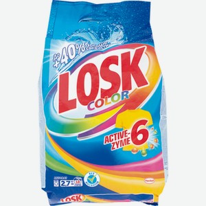 Стиральный порошок Losk Color для цветного белья автомат, 3 кг