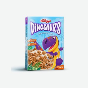 Готовый завтрак Kellogg s Dinosaurs Карамельные лапы и клыки, 220 г