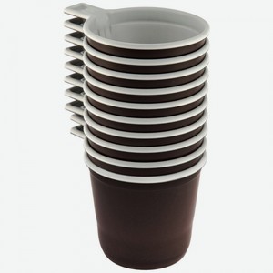 Чашка одноразовая кофейная АВМ-пластик, 180 мл, 12 шт, шт