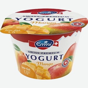 Йогурт Emmi Swiss Premium с манго 1,5%, 100г
