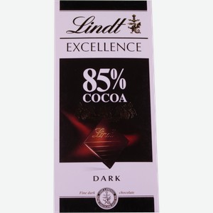 Шоколад Lindt Excellence 85% cocoa горький, 100 г
