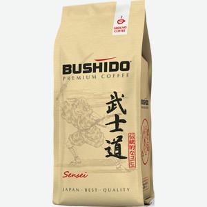Кофе молотый Bushido Sensei среднеобжаренный, 227 г