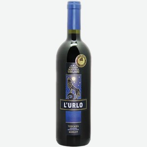 Вино L Urlo 16 красное сухое 0.75л