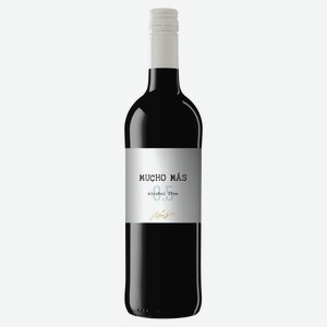 Вино безалкогольное Mucho Mas Red alcohol free красное полусухое Испания, 0,75 л