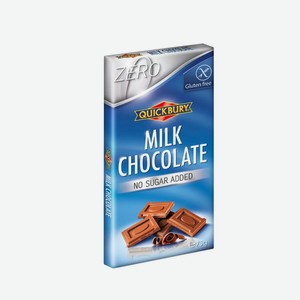 Шоколад без сахара Квикбери молочный Шоколатес Торрас кор, 75 г