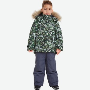 Куртка (комплект) для мальчика  Ринг  batik р.128 цв.хаки арт.447-22з-128-64-2-02