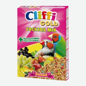 Cliffi (Италия) коктейль для экзотических птиц: зерна, злаки, фрукты, овощи (300 г)