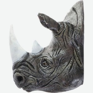 Фигура садовая Тпк полиформ голова носорога, 45 см