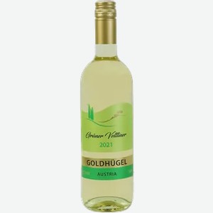 Вино Goldhuger Gruner Veltliner белое сухое, 12%, 0,75л, Австрия