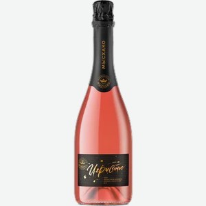 Российское игристое вино розовое полусухое  МЫСХАКО 11-13.0%, 0,75 л