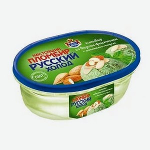 Мороженое Русский Холод Настоящий пломбир фисташковый, 460 г