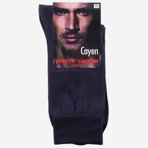 Носки мужские Pierre Cardin Cayen темно-синие, размер 39-40, шелк, полиамид и эластан, шт