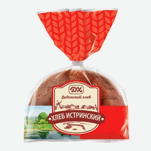 Батон Дедовский хлеб Истринский зерновой, нарезка, 300 г