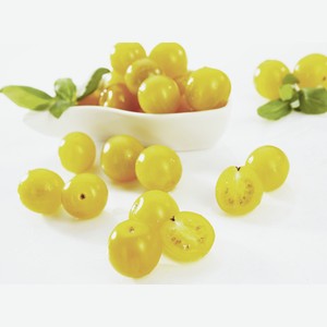 Томаты Сладкая ягода Черри грушевидные желтые упаковка, 200 г