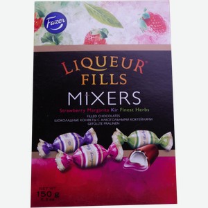 Конфеты шоколадные Fazer Liqueur Fills Mixers, 150 г