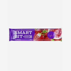 Батончик SmartBit фруктово-злаковый Инжир с клубникой, 40 г