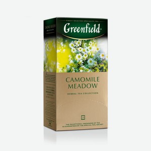 Чай травяной Greenfield Camomile Medow, 25х1,5 г