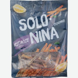 Рыбная нарезка Solo Nina путассу сушено-вяленая 70г