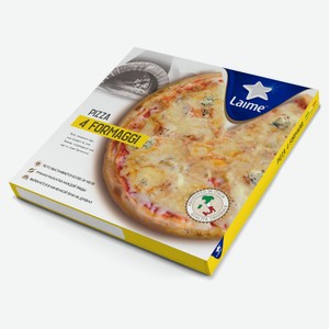 Пицца Laime Четыре сыра замороженная, 350 г