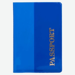Обложка для паспорта AC24 синяя