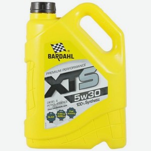 Моторное масло BARDAHL XTS, 5W-30, 5л, синтетическое [36543]