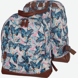 Рюкзак подростковый 40x30x18 см водонепроницаемый текстиль Butterfly 7032928