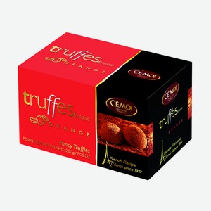 Трюфели Cemoi Фантазия с цукатами из апельсиновой корки, 200 г в ...