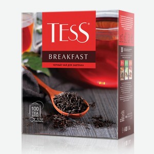 Чай черный Tess Breakfast, 100х1,8 г
