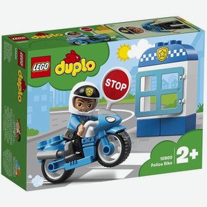 Конструктор LEGO DUPLO Полицейский мотоцикл арт.10900