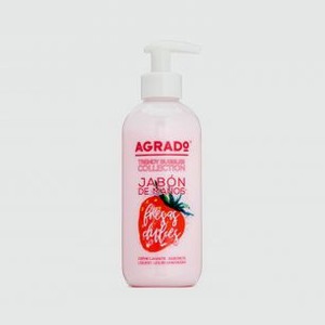 Мыло для рук жидкое AGRADO Trendy Bubbles Sweet Strawberries 300 мл