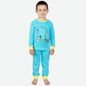 Пижама для мальчика BASIA р.98 цв.св.бирюза арт.М1839-7152