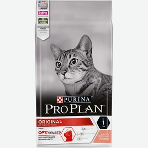 Purina Pro Plan для взрослых кошек, с высоким содержанием лосося (1,5 кг)