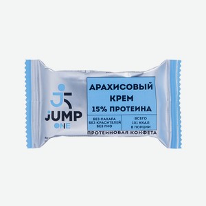 Конфета орехово-фруктовая Jump Оne Арахисовый крем без сахара, 30 г