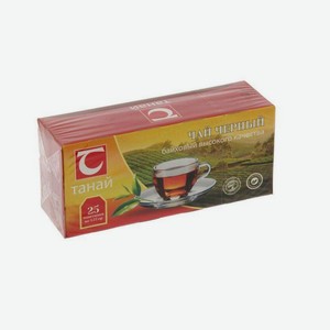 Чай черный Tanay с ароматом бергамота, 25х1,75 г