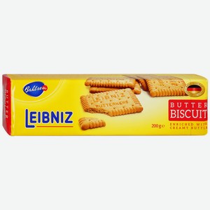 Печенье Bahlsen Leibniz Butter Сливочное, 200 г