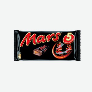 Шоколадные батончики Mars, 5х40,5 г