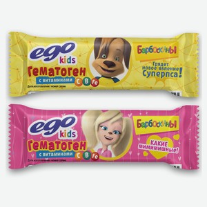 Гематоген Ego Kids Детский с витаминами, 35 г