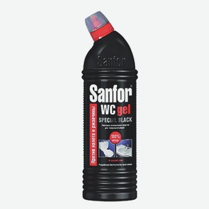 Средство чистящее «Sanfor» WC гель, «Spesial black», 750 г