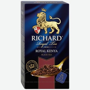 Чай Richard 25пак*2г королевская кения черный