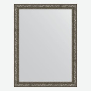 Зеркало в багетной раме Evoform виньетка состаренное серебро 56 мм 64х84 см
