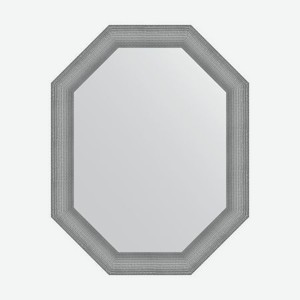 Зеркало в багетной раме Evoform серебряная кольчуга 88 мм 76x96 см