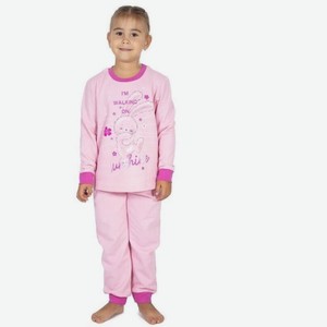 Пижама для девочки Basia р.116-60 цв.св.розовый арт.К2561-5519