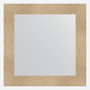 Зеркало в багетной раме Evoform золотые дюны 90 мм 70х70 см