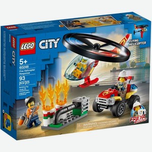 Конструктор LEGO City 60248 Лего Город Пожарный спасательный вертолёт